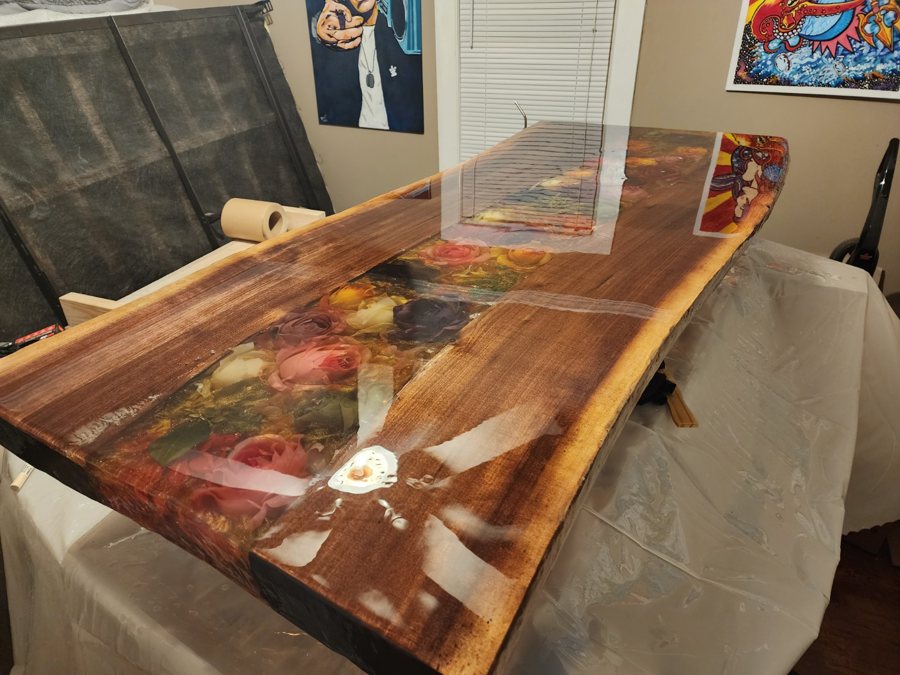 Botanical river table
